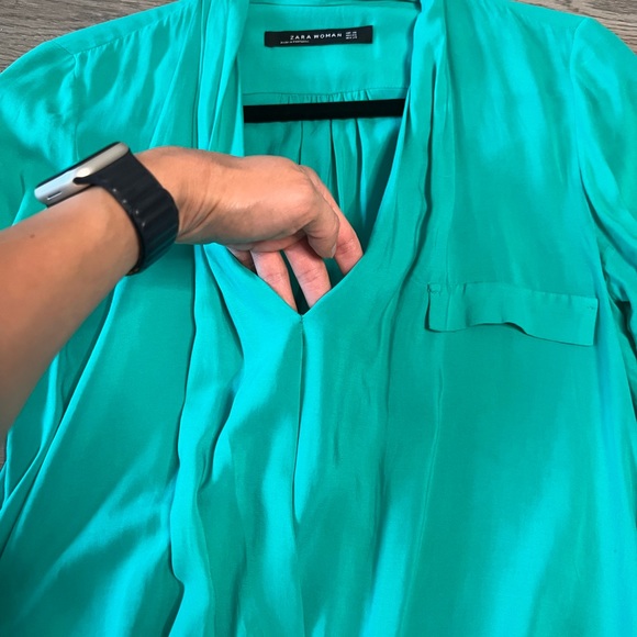 Zara high low blouse - Picture 3 of 3